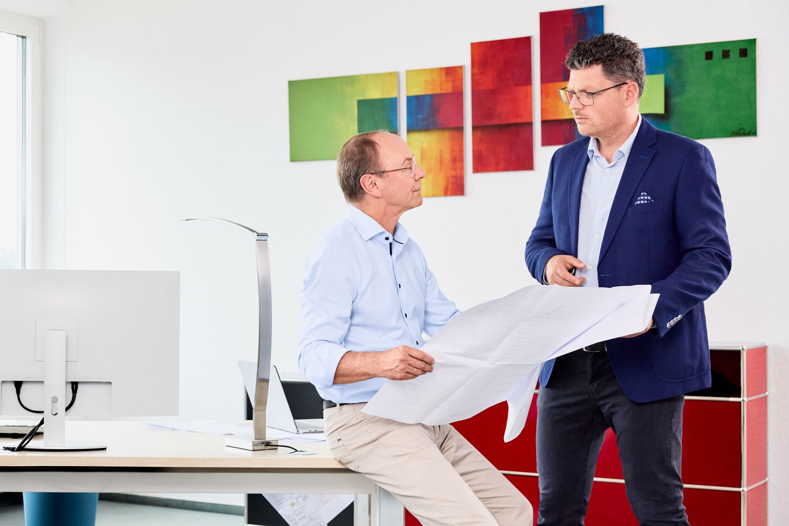 hmr ingenieure GmbH & Co. KG - Prüfstatik und Statik [temp] während der Planung im Büro